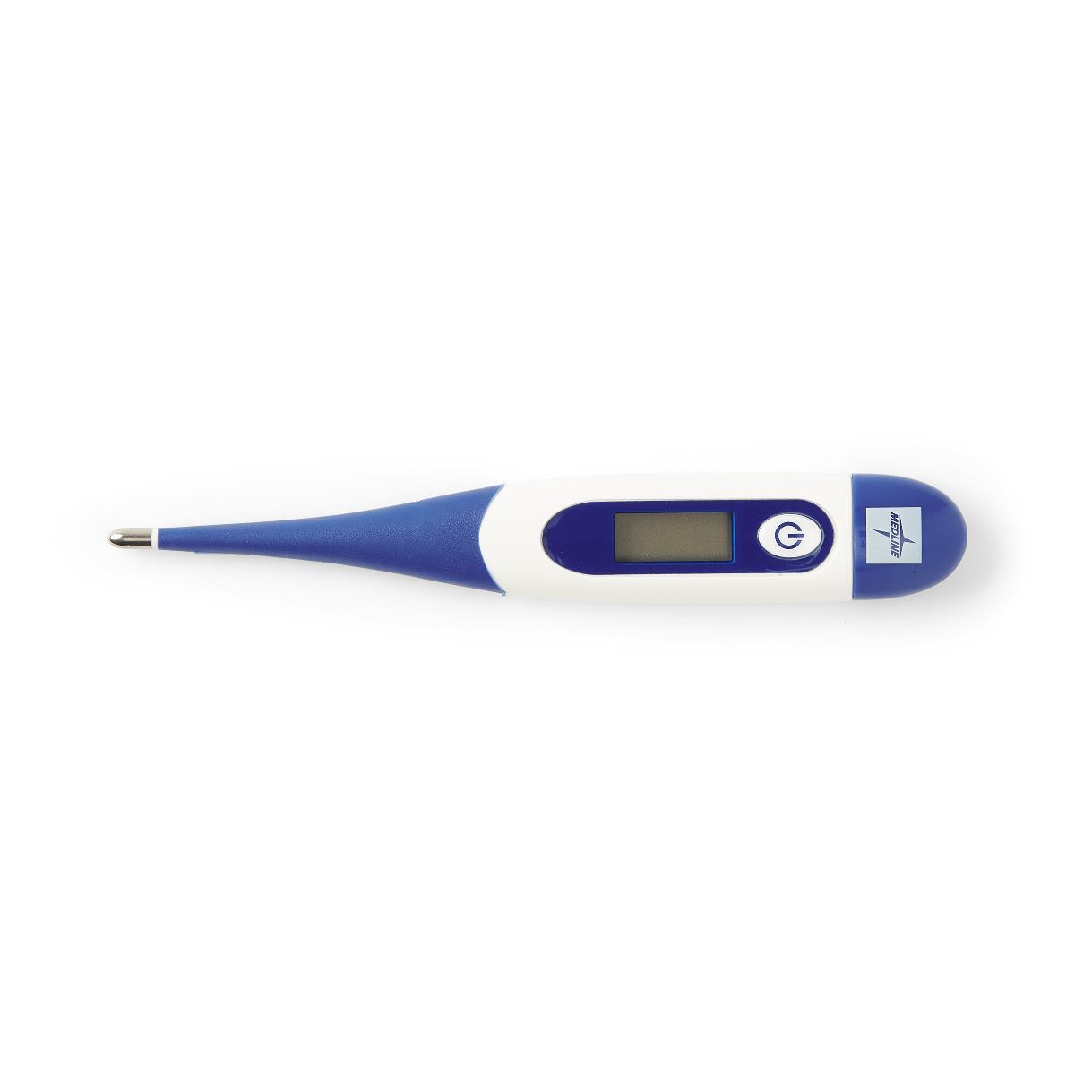 Medline Oral Digital Stick Thermometer + 20 Sheaths 1Ct