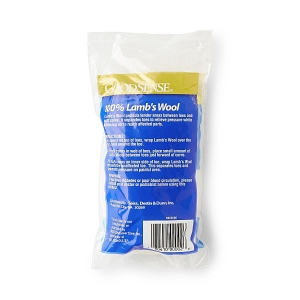 Premier Lambs Wool Padding 100% Genuine Helps Relieve Foot Pain 3/8 Oz Pack  of 6