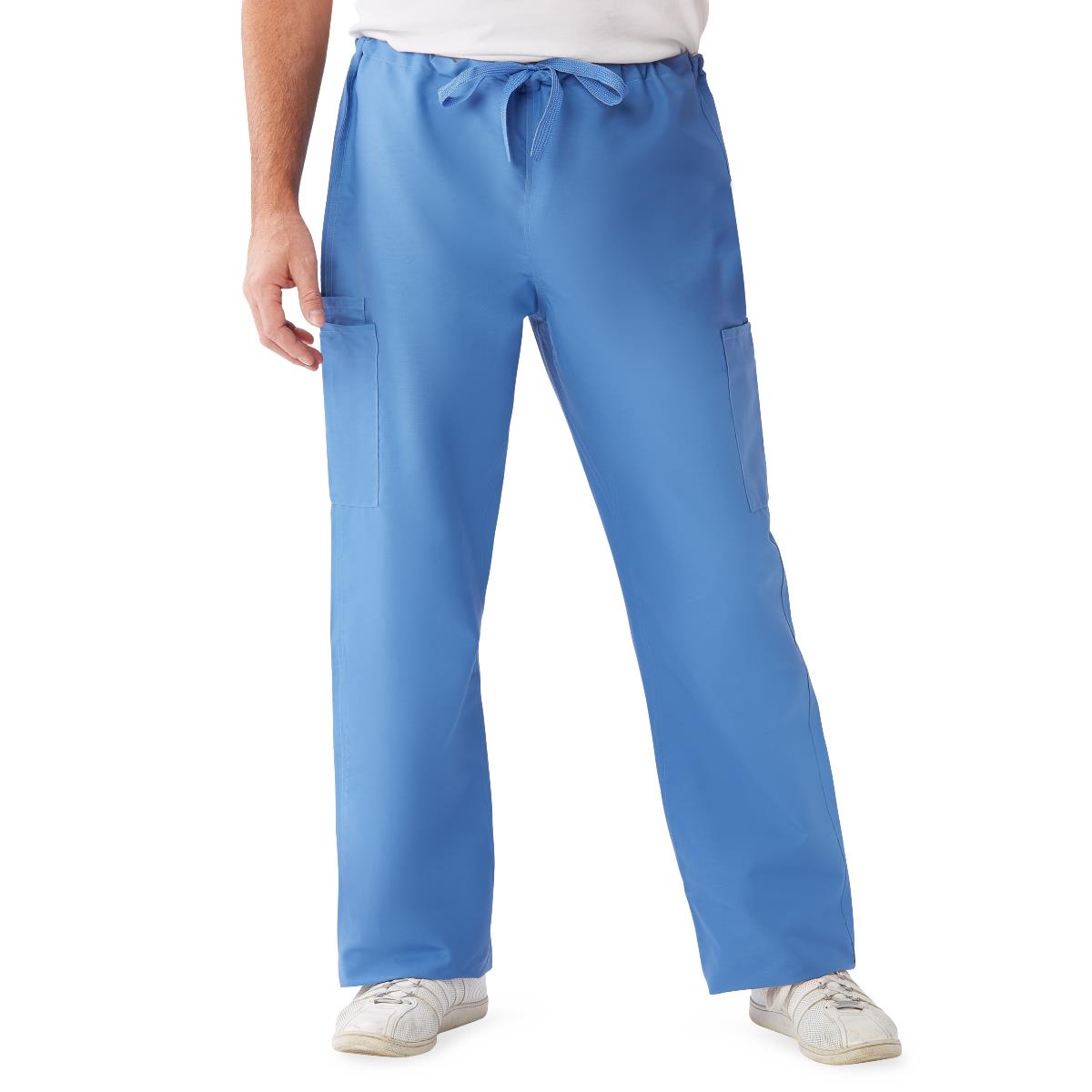 ComfortEase Unisex Nonreversible Cargo Pants with Drawstring 