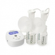 Medline Double Electric Breast Pump Kit with 6 Bottles