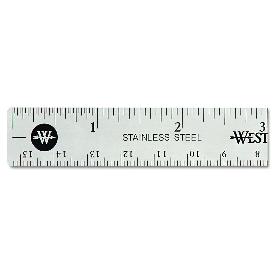 Acme 12 In. Plastic Ruler