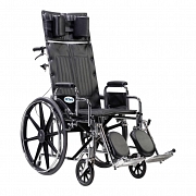 Medline Bariatric Transport Chair MDS808200BAR - The Home Depot