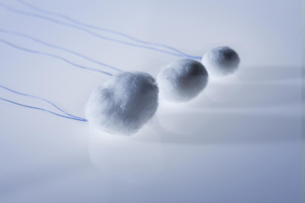 Medline Sterile Large Cotton Balls 5 Each 25 Pack (CS)