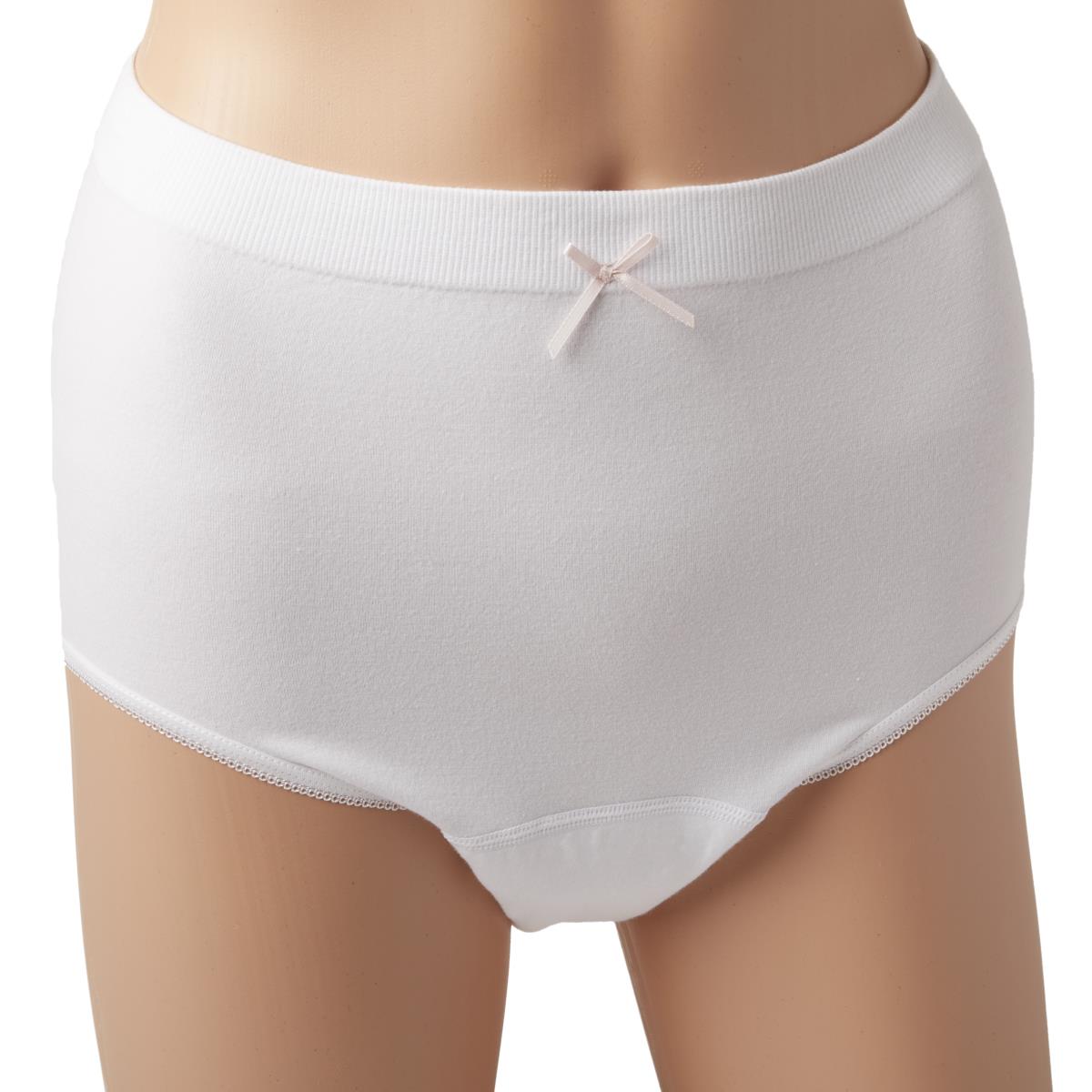 Ladies Washable Incontinence Pants, White