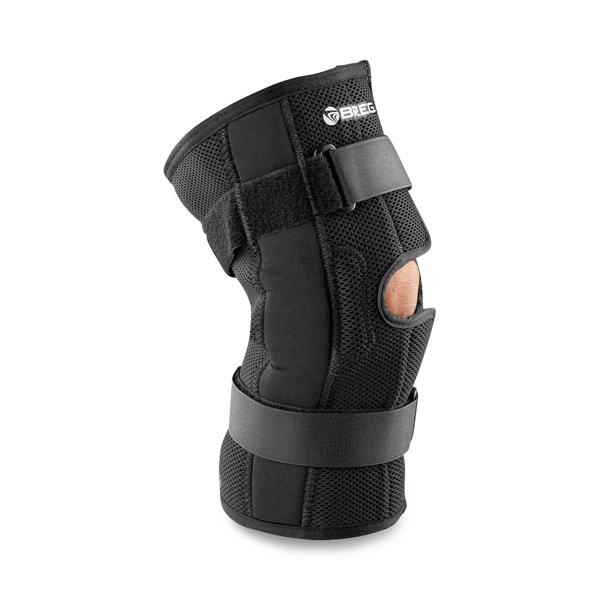  United Ortho Wraparound Hinged Knee Brace, Medium, Black :  Health & Household