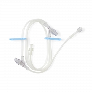Single Lumen, Luer-Lock T-piece Connector with Microbore Extension Set,  10cm - SecureConnect® - Spirit Medical
