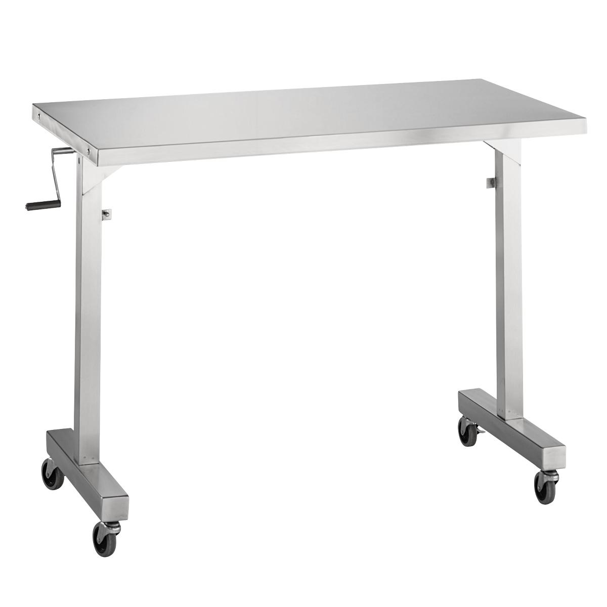 36H Stainless Steel Work Tables with H-Brace & Bullet Feet by Blickman