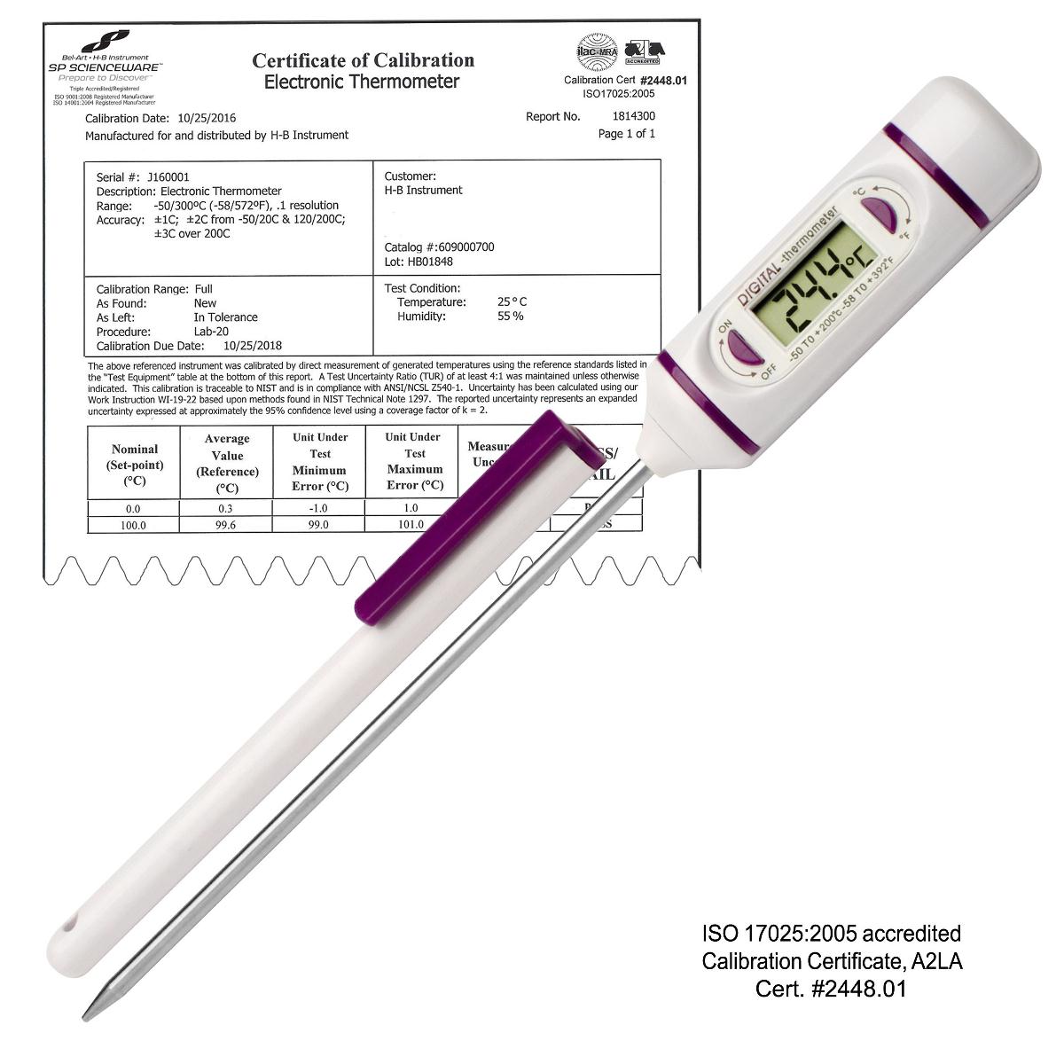 DURAC Electronic Surface-Temperature Thermometers