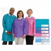 Medline Disposable Knit Cuff / Collar Multilayer Lab Jackets - Multila