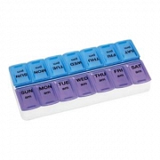 Medline 7-Day Pill Organizer Multicolor 2X/Day