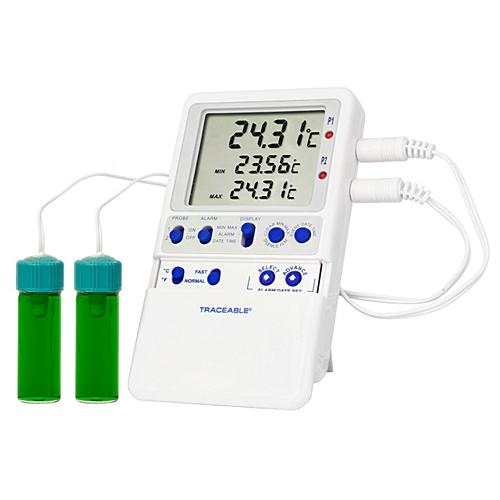 Control Company Traceable Refrigerator/Freezer Alarm Thermometers