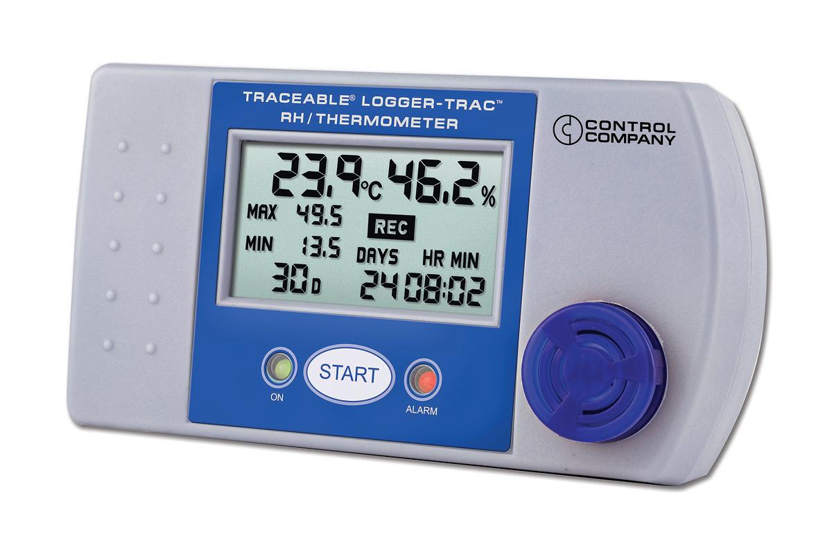 Control Company Traceable Alarm RH/Temperature Monitor