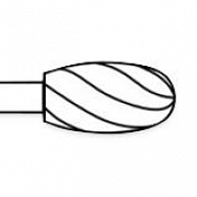 CONMED 5091-128 Round Bur, Medium, Carbide, 4mm (X)