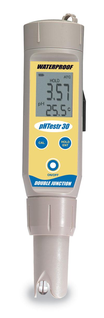 Waterproof Double-Junction pHTestr 30