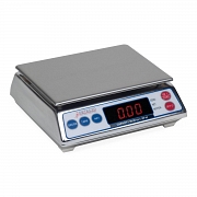 Detecto PT-500SRK Top Loading Rotating Dial Scale Stainless Steel Finish  500 Gram Capacity