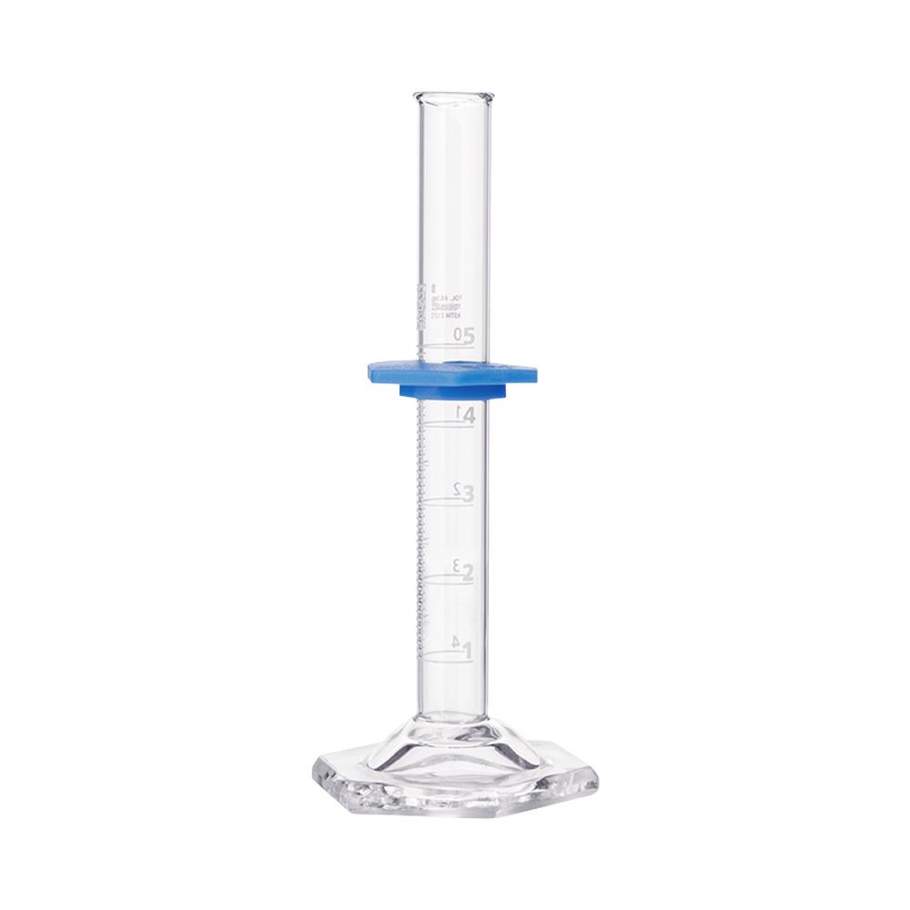 Graduated Cylinder, 250mL - Class A - Squat Form - Hexagonal Base