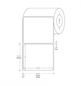 Centurion Blank Labels with 3