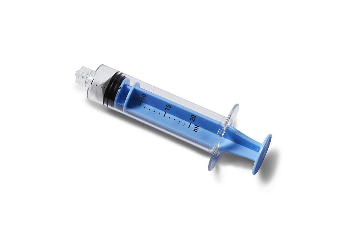 High-Pressure Medication Syringe with Male Luer Lock Fitting