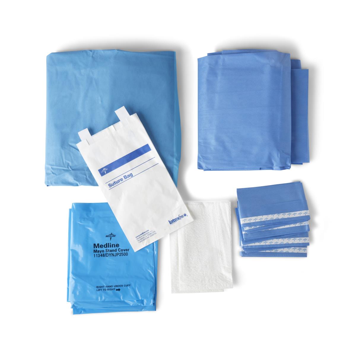 Sterile Velcro-Style Tabs by Medline