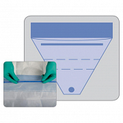 Medline MPP100535GS Bolsas de esterilización para instrumentos quirúrgicos  autosellantes, tamaño de 5.25 x 12 pulgadas (paquete de 1000)