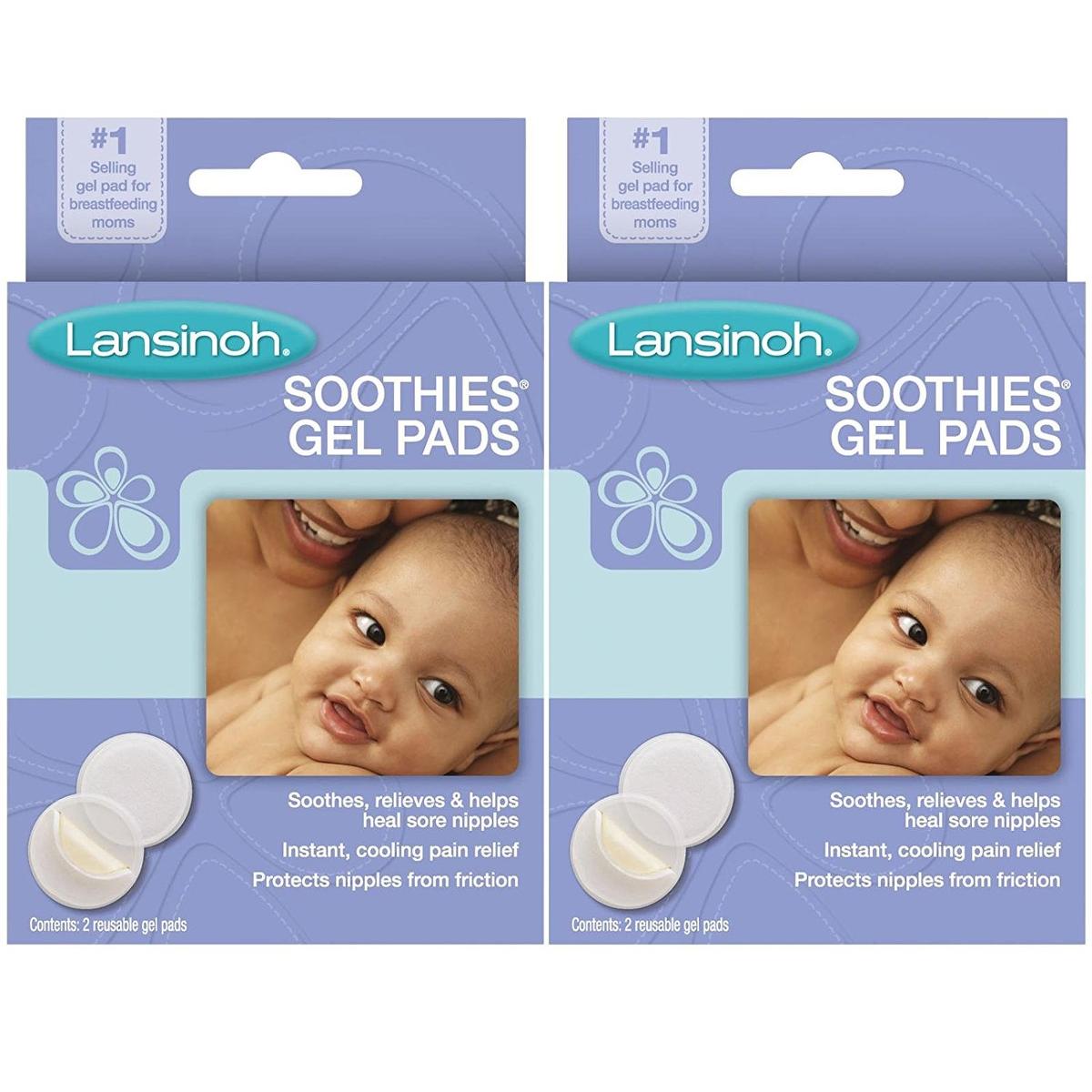 Buy Lansinoh Soothies Gel Pads (Pack of 2) - Breastfeeding Gel Pads