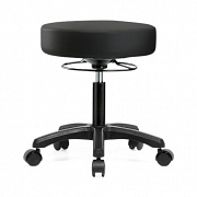 Micro Stool - Foot Controlled Adjustment with Memory Foam - JEDMED