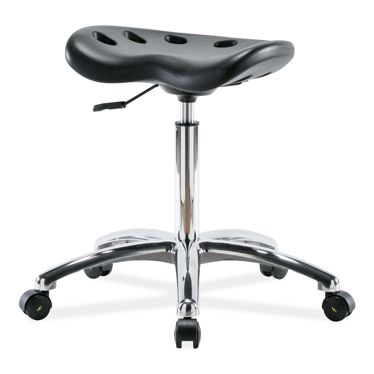 Footrest, floor, height adjustable ESD