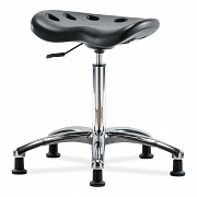 Micro Stool - Foot Controlled Adjustment with Memory Foam - JEDMED