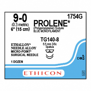 Prolene Polypropylene Suture with 9-0 | Medline Industries, Inc.