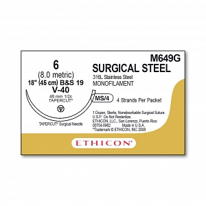 Surgical Stainless Steel Sutures | Medline Industries, Inc.