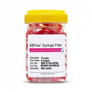 Ezflow Hydrophobic Ptfe Syringe Filters Medline