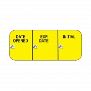 Label reads: Double Check, Labels are Yellow with Black text