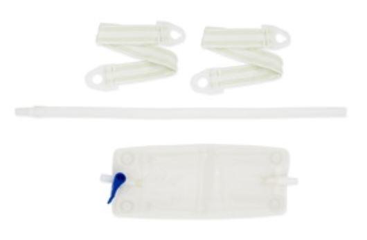 Urinary Leg Bag Medline® 1100 mL Vinyl