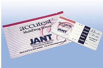 Accutest Urine Drug Test Dip Card - JANT PHARMACAL CORPORATION