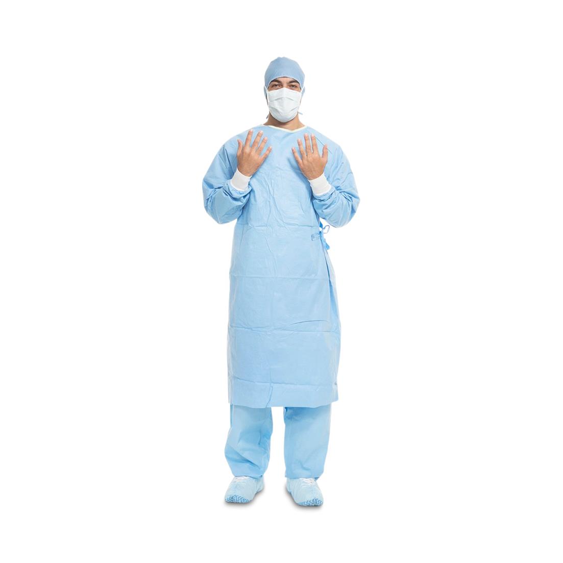 Aero Blue Performance Surgical Gowns | Medline Industries, Inc.