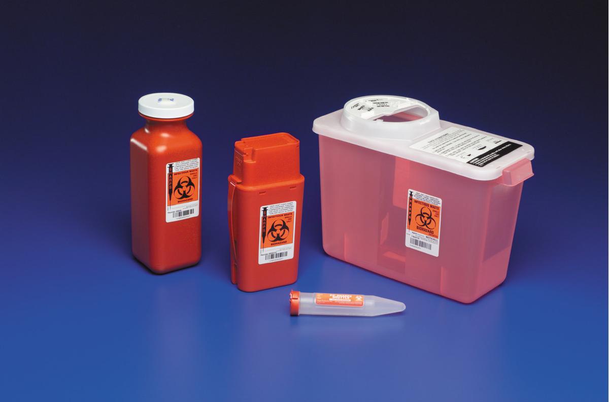 SharpSafety Phlebotomy Sharps Container