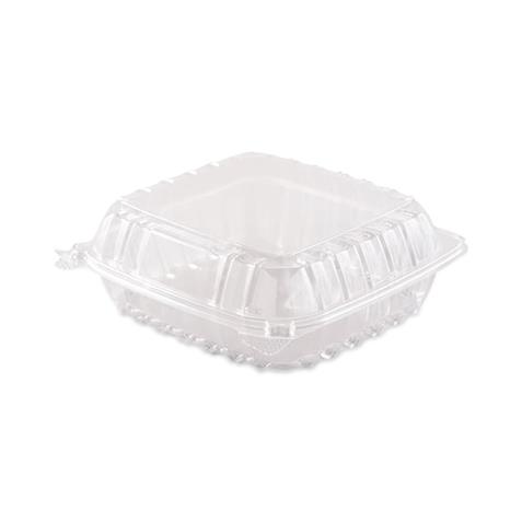 Dart ClearSeal Hinged Lid Plastic Container