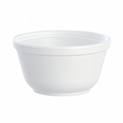 Foam Bowls, 5 oz., White (1,250 Bowls)