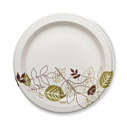 Medline Eco-Friendly Paper Plates 500/Case