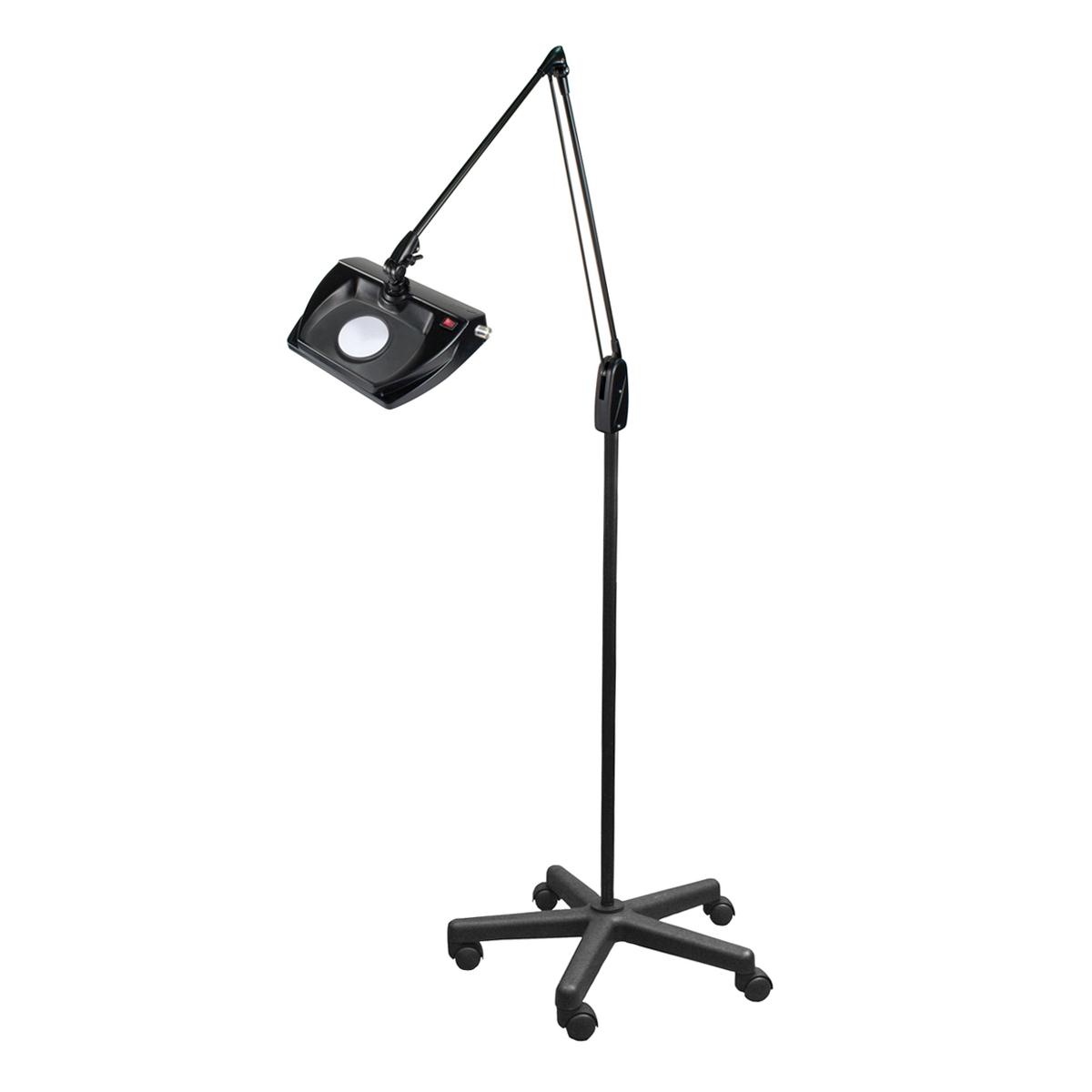 Dazor Round Magnifying Floor Lamp LED 5-Diopter