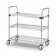 myCart Series Polymer Utility Carts by InterMetro