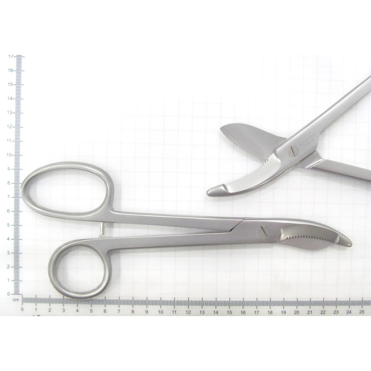 Bruns Bandage Scissors 24cm Serrated Blades - Bruns Plaster Shears