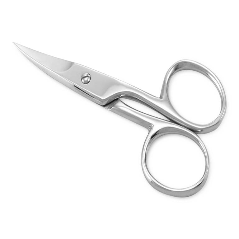 Silver Manicure Scissors, 3.5