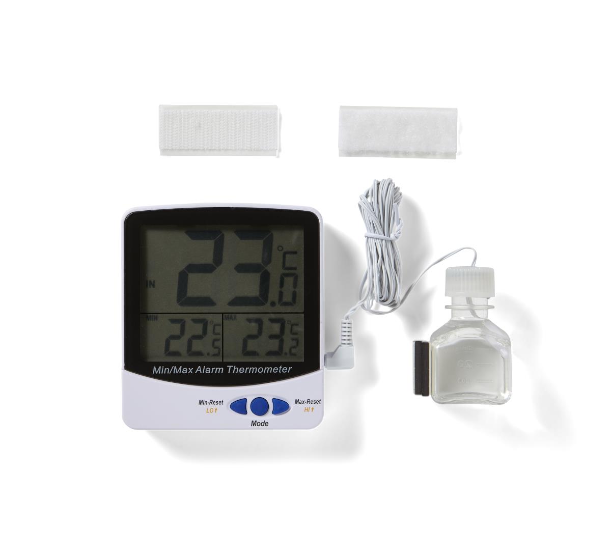 Digital Freezer/Fridge Thermometer with Magnet and Stander Freezer LED  Alarm ℃/℉