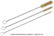 Justman 750480 Small Brass Utility Brush, Toothbrush Style - B7975