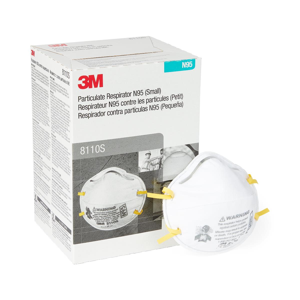 3M N95 Particulate Respirator Model 8110S