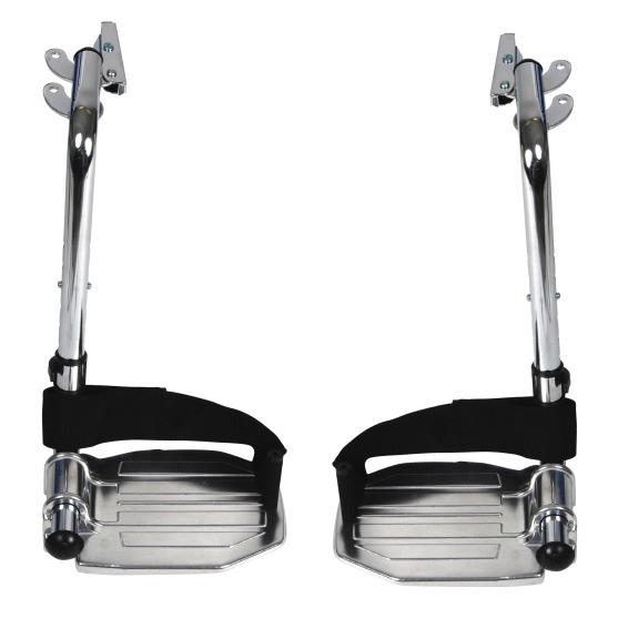 Sentra Heavy-Duty Wheelchair Swing-Away Footrest | Medline 