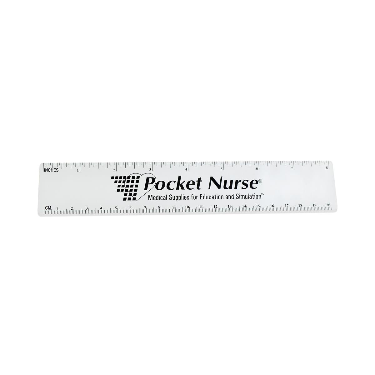Pocketnurse Plastic Rulers | Medline