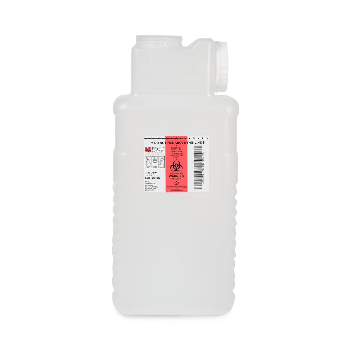 Container,sharps,leak-resistant,w\lid-M