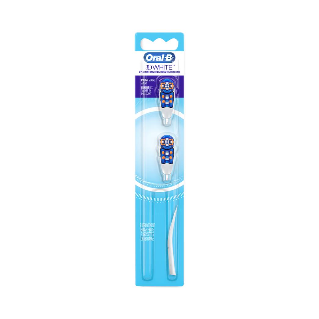 Oral-B 3D White Replacement Toothbrush Heads | Medline Industries 